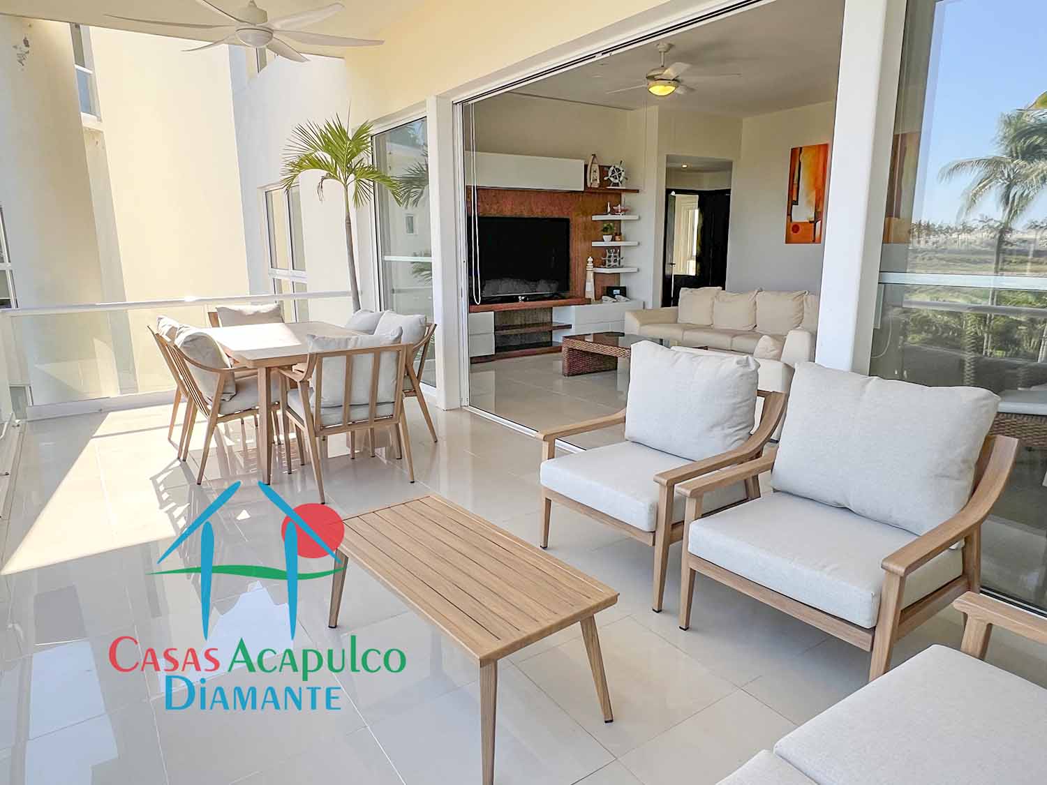 Pacífico Diamante Vela 201 - Terraza 8